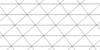 A grid of horizontal and oblique lines forming triangles.